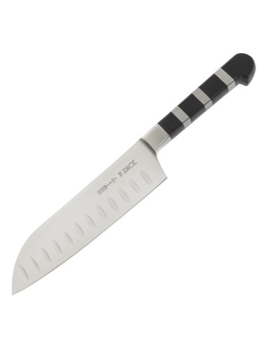 Couteau Santoku Dick 1905 180mm - Manche noir
