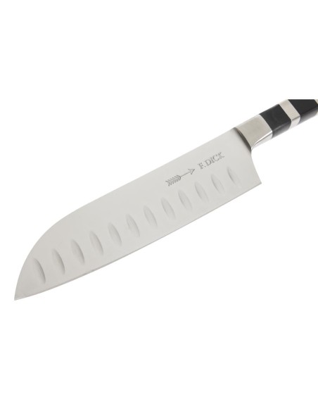 Couteau Santoku Dick 1905 180mm - Manche noir