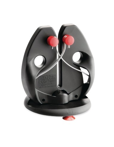 Aiguiseur Dick Rapid Steel Action avec socle - Noir