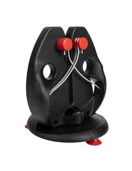 Aiguiseur Dick Rapid Steel Action avec socle - Noir