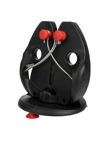 Aiguiseur Dick Rapid Steel Action avec socle - Noir