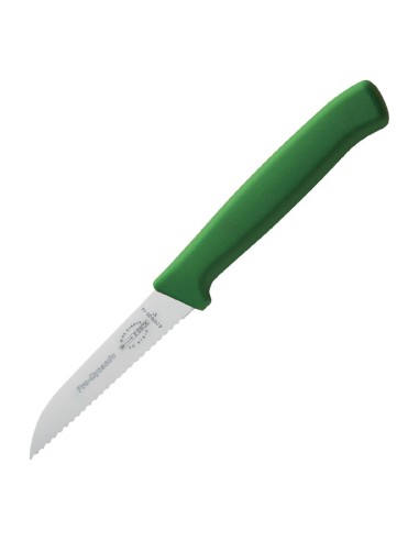 Couteau d'office denté Dick Pro-Dynamic HACCP vert 8 cm