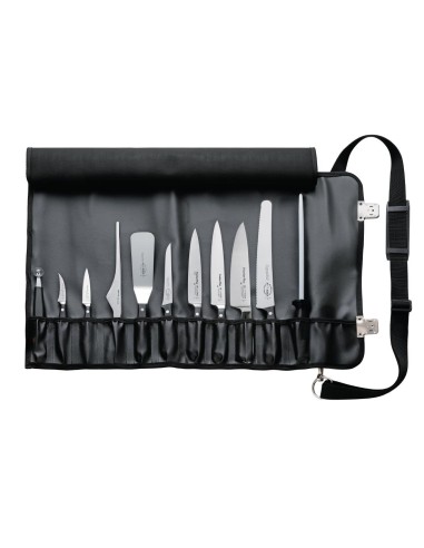 Ensemble 11 couteaux Dick Premier Plus avec étui - Noir