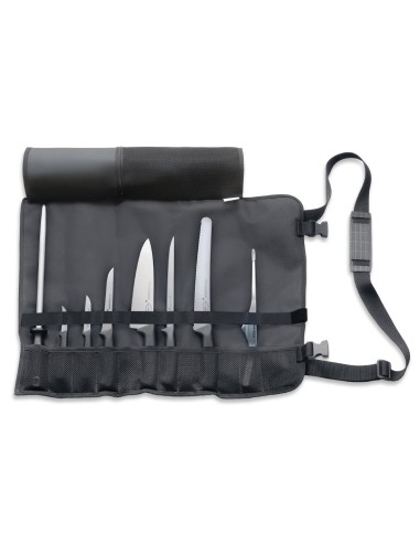 Ensemble 8 couteaux Dick Pro Dynamic avec étui - Noir