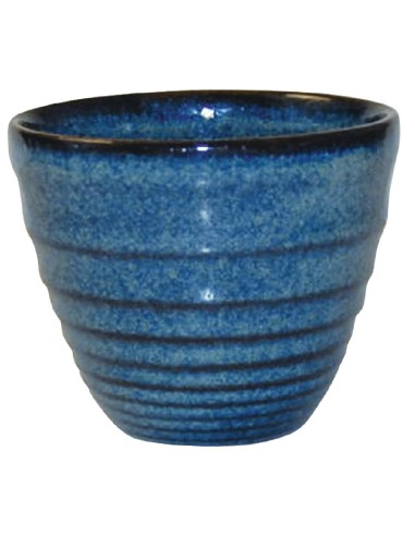 Pots à frites Churchill Bit on the Side Blue 284 ml - Lot de 12