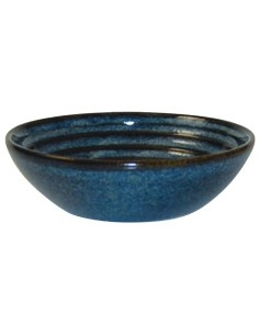 Pots à sauce Churchill Bit on the Side Blue 113 mm - Lot de 12
