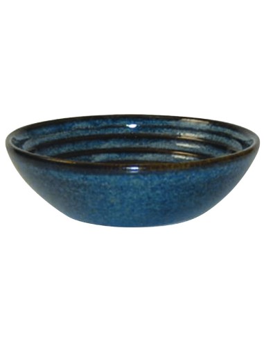 Pots à sauce Churchill Bit on the Side Blue 113 mm - Lot de 12