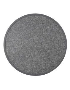 Plateau de table extérieur rond Bolero 580 mm - verre trempé noir