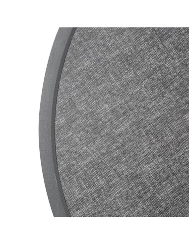 Plateau de table extérieur rond Bolero 580 mm - verre trempé noir