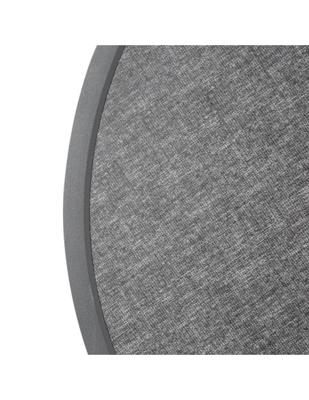 Plateau de table extérieur rond Bolero 580 mm - verre trempé noir
