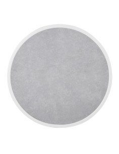 Plateau rond en verre trempé Bolero 580 mm - gris clair