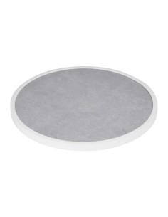 Plateau rond en verre trempé Bolero 580 mm - gris clair 2