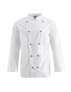 Veste de cuisine Whites Chicago manches longues blanche M