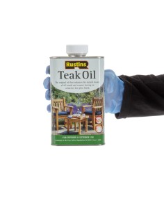 Huile pour teck Rustins 1 L - Protection bois extérieur 2