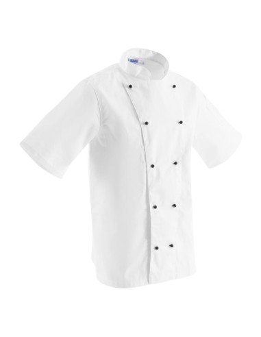 Veste de cuisine mixte Whites Chicago M - manches courtes