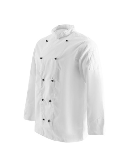 Veste de cuisine mixte Whites Chicago manches longues XL - Blanc