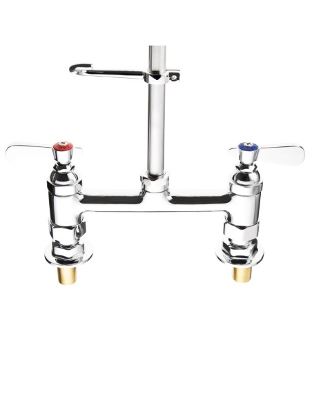 Robinet douchette double Vogue - 50 cm flexible inox