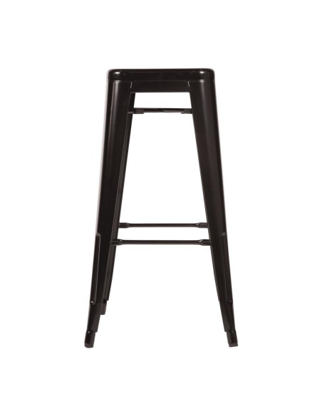 Tabourets hauts Bolero Bistro noirs - lot de 4