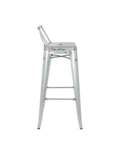 Tabouret haut Bolero Bistro - lot de 4 en acier galvanisé 2