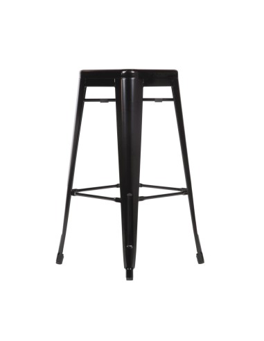 Tabourets hauts Bolero Bistro noirs - lot de 4