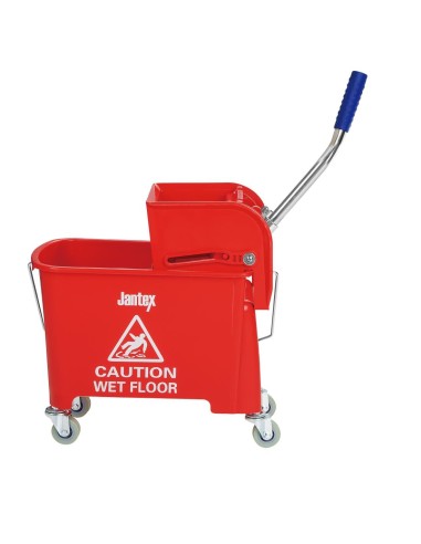 Seau essoreur Jantex Kentucky rouge 20L - Nettoyage professionnel