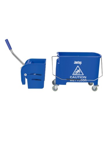 Seau essoreur Jantex Kentucky bleu 20L - Hygiène pro