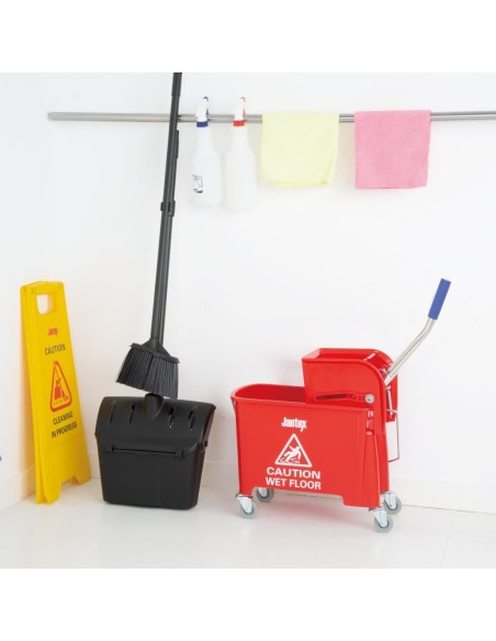 Seau essoreur Jantex Kentucky rouge 20L - Nettoyage professionnel