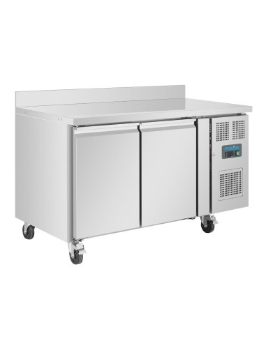 Table réfrigérée Polar Série U 2 portes 282 L - Inox