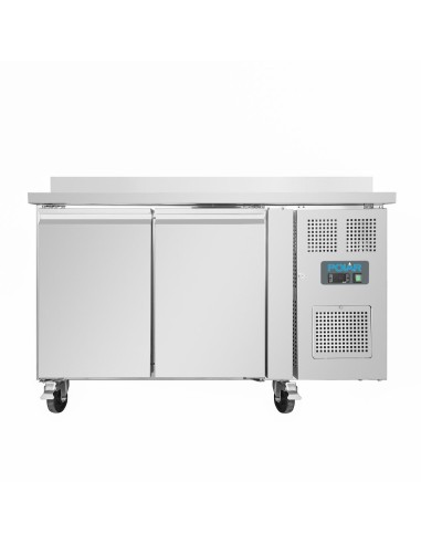 Table réfrigérée Polar Série U 2 portes 282 L - Inox