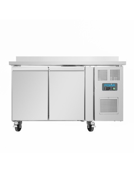 Table réfrigérée Polar Série U 2 portes 282 L - Inox