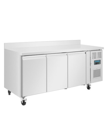 Table réfrigérée 3 portes 417L Polar Série U - Inox