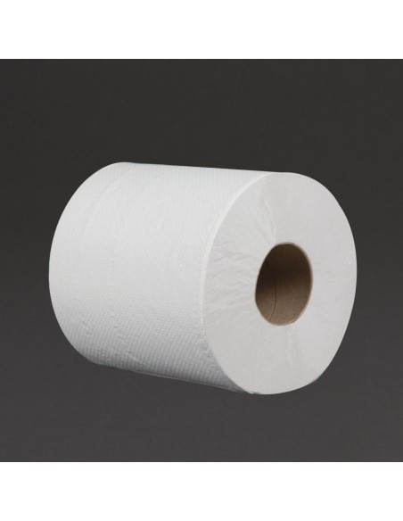 Bobines blanches 2 plis Jantex - lot de 6