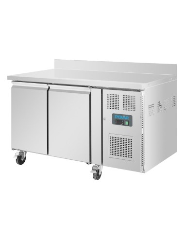 Table réfrigérée Polar Série U 2 portes 282 L - Inox