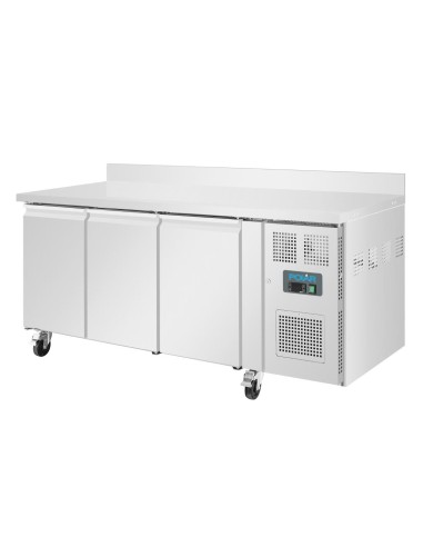Table réfrigérée 3 portes 417L Polar Série U - Inox