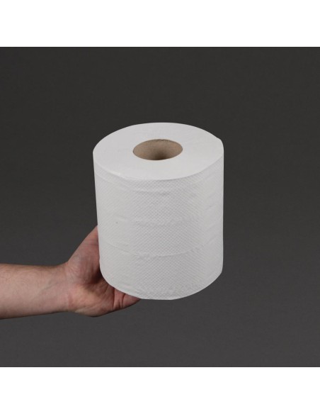Bobines blanches 2 plis Jantex - lot de 6