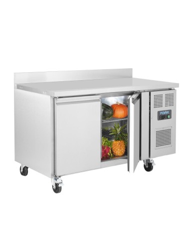 Table réfrigérée Polar Série U 2 portes 282 L - Inox