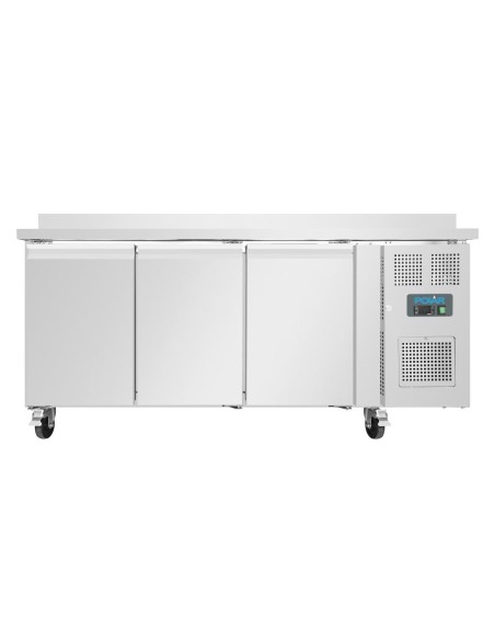 Table réfrigérée 3 portes 417L Polar Série U - Inox