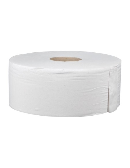 Rouleaux papier toilette 2 plis Jantex Jumbo 300m - lot de 6
