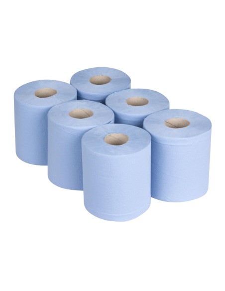 Bobines bleues Jantex 2 plis 120m - Lot de 6
