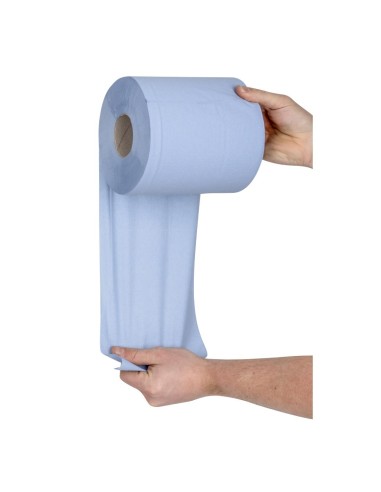 Bobines bleues Jantex 2 plis 120m - Lot de 6