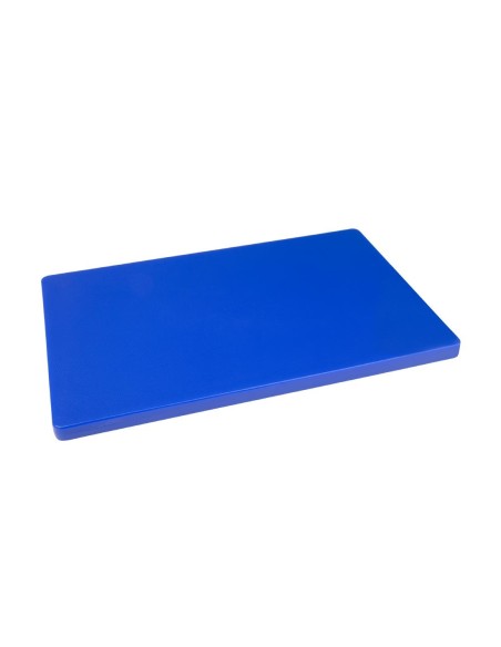 Planche à découper Hygiplas bleue 20 mm - Poisson cru