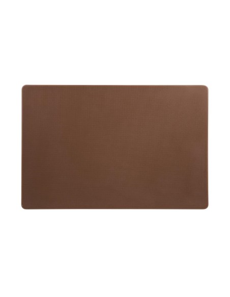 Planche à découper Hygiplas 20mm marron - 450x300 mm