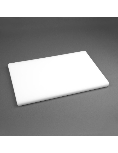 Planche à découper Hygiplas blanche 20 mm - LDPE