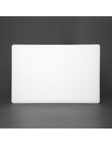 Planche à découper Hygiplas blanche 20 mm - LDPE