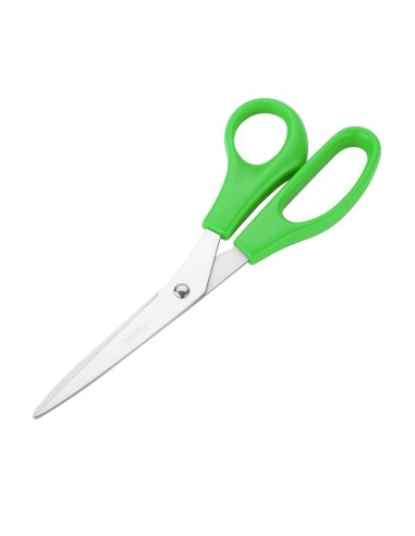 Ciseaux Hygiplas verts - 203 mm inox, anti contamination