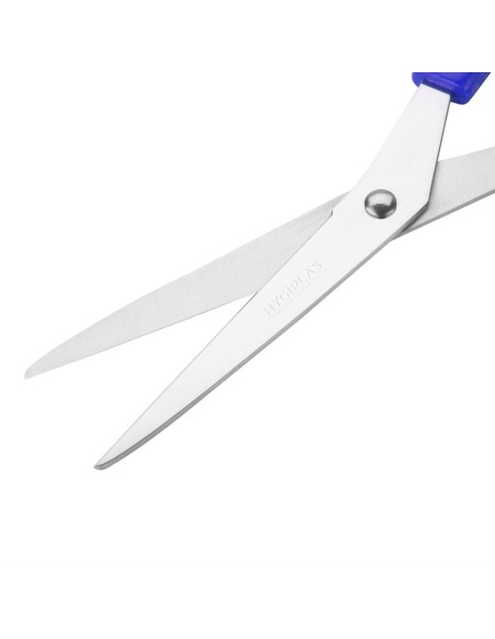 Ciseaux Hygiplas bleus 203 mm - inox, poisson cru