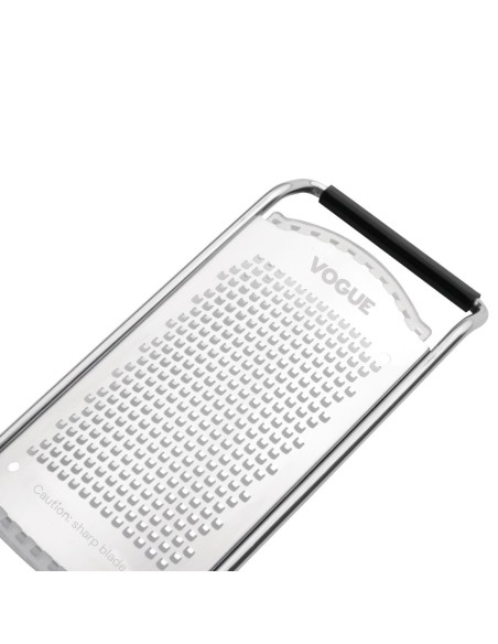 Râpe étroite Vogue grains fins - inox noir