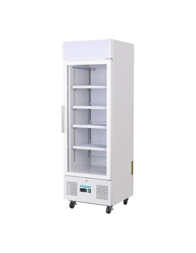 Vitrine réfrigérée positive Polar 218L - Blanc