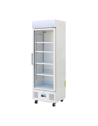 Vitrine réfrigérée blanche Polar 336L - 340W