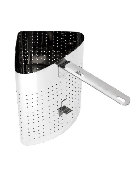 Panier cuit-pâtes inox Vogue - 4,05 L, service portion